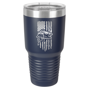 Flag & Fish 30oz Ringneck Tumbler